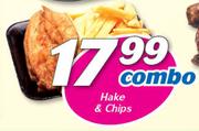 Hake & Chips Combo