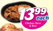 Chicken Stew & Rice-Each