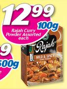 Rajah Curry Powder Assorted-100g