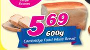 Cambridge Food White Bread-600g