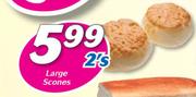 Large Scones-For 2