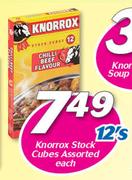 Knorrox Stock Cubes Assorted-12's