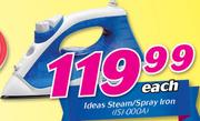 Ideas Steam/Spray Iron ISI-000A