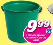 Formosa Bucket Assorted Colours-9Ltr