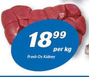 Fresh Ox Kidney-Per kg