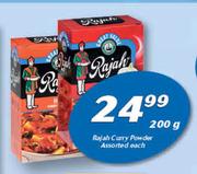 Rajah Curry Powder-200g Each