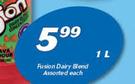 Fusion Dairy Blend-1Ltr Each