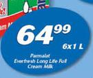 Parmalat Ever Fresh Long Life Full Cream Milk-6x1Ltr