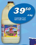 Cambridge Food Full Cream Maas-4Kg