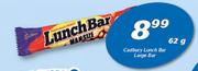 Cadbury Lunch Bar Large Bar-62g