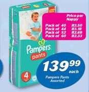 Pampers Pants Assorted-Each