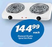 Diamond Double Spiral Hot Plate-Each