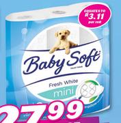 Baby Soft Mini 2-Ply Toilet Paper 9's
