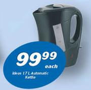 Ideas Automatic Kettle-17Ltr Each