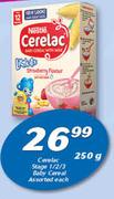 Cerelac Stage 1/2/3 Baby Cereal-250ml Each