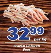 Frozen Chicken Feet-Per kg 