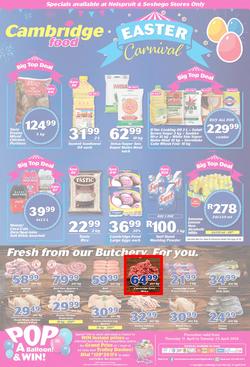 Cambridge Food Nelspruit & Seshego : Easter Carnival (11 Apr - 23 Apr 2019), page 1