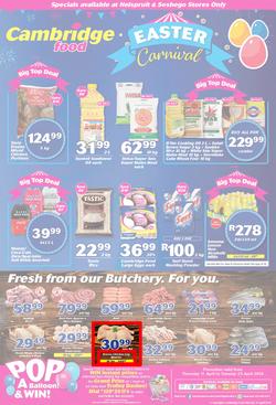 Cambridge Food Nelspruit & Seshego : Easter Carnival (11 Apr - 23 Apr 2019), page 1