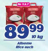 Allsome Rice-10kg Each