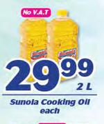 Sunola Cooking Oil-2Ltr Each
