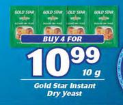 Gold Star Instant Dry Yeast-4x10g