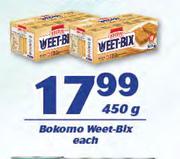 Bokomo Weet Bix-450g Each
