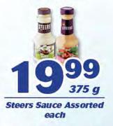 Steers Sauce-375g Each