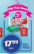 Trinco Tagless Teabags-100's