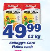 Kellogg's Corn Flakes-1.2kg Each