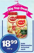 Nola Mayonnaise-750g Each