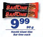 Nestle Giant Size Bar One-90g Each