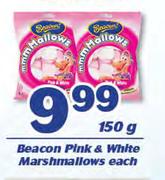 Beacon Pink & White Marshmallow-150g Each