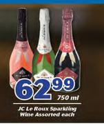 2JC Le Roux Sparkling Wine-750ml Each
