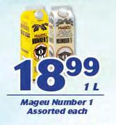 Mageu Number 1-1Ltr Each