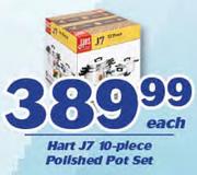 Hart J7 106 Piece Polished Pot Set-Each