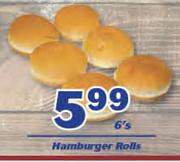 Hamburger Rolls-6's