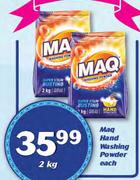 Maq Hand Washing Powder-2Kg Each