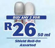Shield Roll On Assorted-2 x 50ml