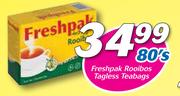 Freshpak Rooibos Tagless Teabags-80's