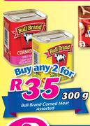 Bull Brand Corned Meat Assorted-2 x 300g