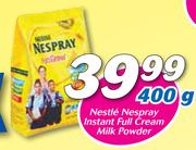 Nestle Nespray Instant Full Cream Milk Powder-400g