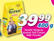 Nestle Nespray Instant Full Cream Milk Powder-400g