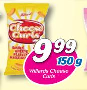 Willards Cheese Curls-150g