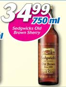 Sedwicks Old Brown Sherry-750ml