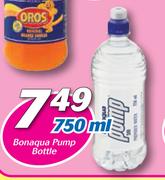 Bonaqua Pump Bottle-750ml