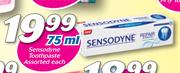 Sensodyne Toothpaste Assorted-75ml Each