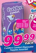 Cuddlers Comfort Disposable Nappy Pack Of 50-Per Nappy