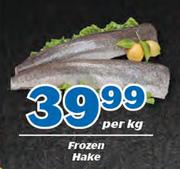Frozen Hake-Per kg