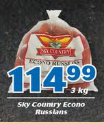 Sky Country Econo Russians-3kg