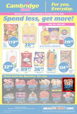 Cambridge Food Nelspruit : Feb Month End (21 Feb - 5 March 2019), page 1